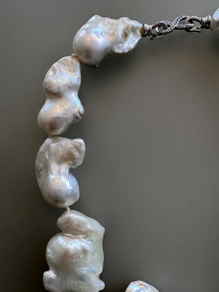 Keshi Süßwasserperlen Barock - Bild 4 von 4