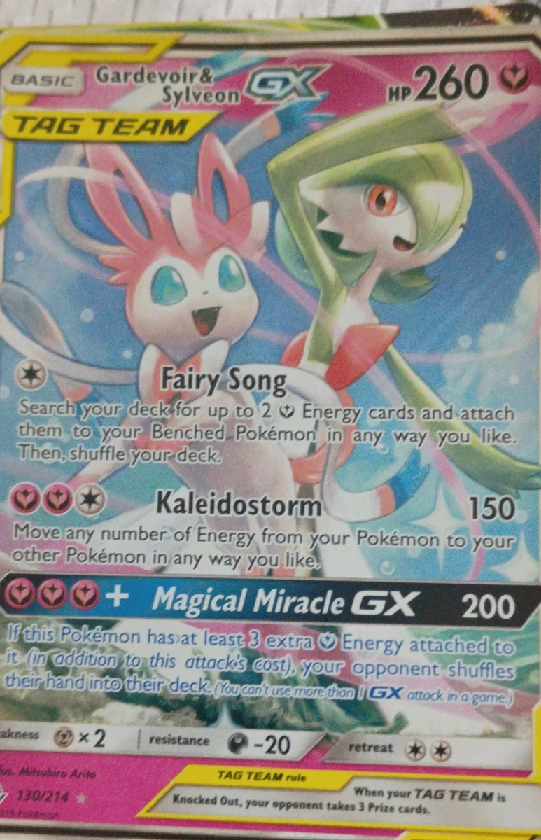 Gardevoir & Sylveon GX Pokémon TCG Cards for sale | eBay