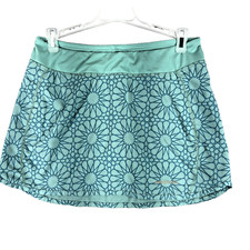 Patagonia Skort skirt Women's XS Teal Mandala Active Trail Running Golf Gorpcore