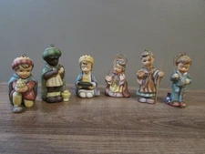 Goebel Hummel NATIVITY 6 piece lot Berta Hummel Christmas Ornaments-never used
