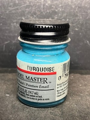 Testors Model Master Turquoise 2765 Gloss Enamel Paint .5 oz
