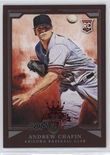 2015 Panini Diamond Kings Red Framed Andrew Chafin #184 0t2