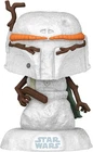Funko POP! Star Wars: #558 BOBA FETT SNOWMAN 3.5" Bobble-Head Figure (2022)