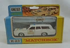 Lesney Matchbox King Size K-23 Mercury Police Car
