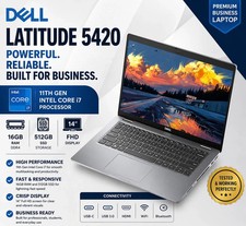 Touch Dell Latitude 5420 1185 i7 11th Gen 16GB 512GB NvMe Win 11 Pro  PSU USB-C