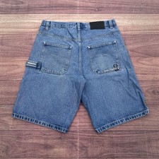 VTG Southpole Jean Shorts Mens Size 36 Baggy Y2K Denim Jorts Carpenter Loop 90s