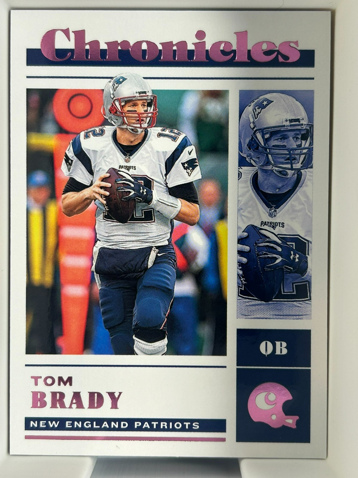 2022 Panini Chronicles Tom Brady Pink Parallel