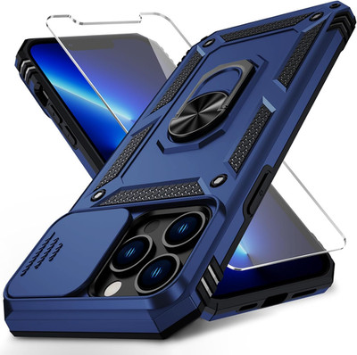 for iPhone 12 Pro Max Case with Camera Lens Cover, HD Screen Protector, 10 FT Mi