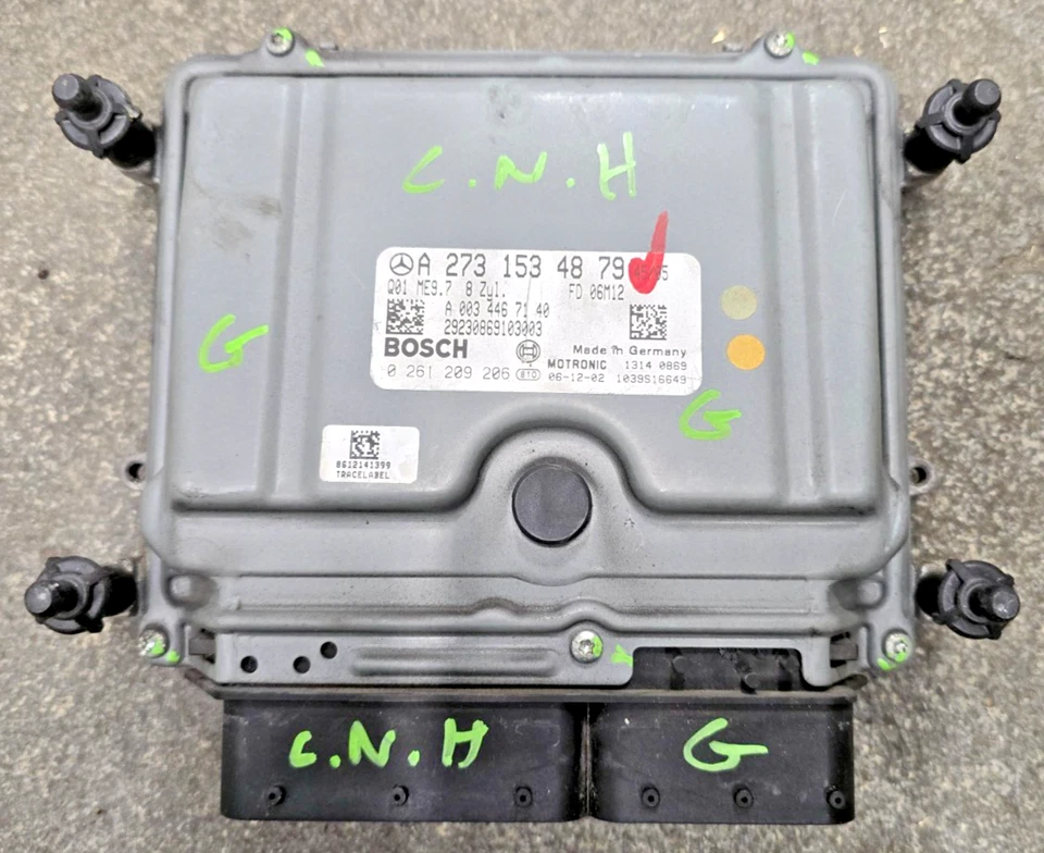 07-12 Módulo de control motor Mercedes X164 GL450 4MATIC ECU ECM 2731534879 Foto 2 de 4