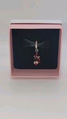 Pandora x Marvel S925 Hanging Spider-Man Dangle Charm 792323C01 w/ Box  SALE
