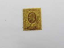 GB Postage Stamps 3 d used stamp 1902 Edward Vii