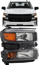2019-21 Silverado 1500 Right Passenger Side Halogen Headlight  Compatible
