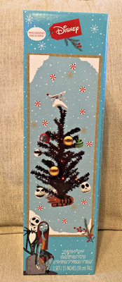 NEW Nightmare Before Christmas Light Up Decorated Christmas Tree 15''