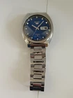 Seiko 6119-8273 blue dial Proof 1970 on original strap. New original crystal