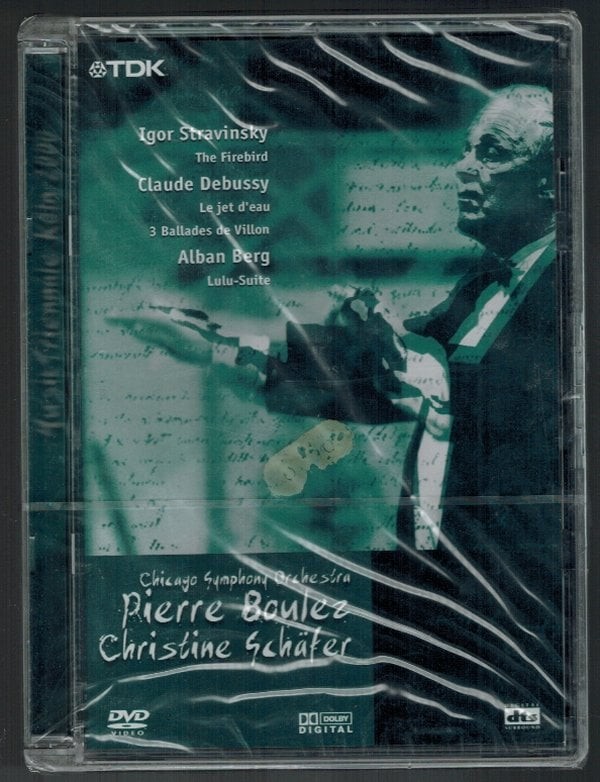 Pierre Boulez Christine Schafer DVD Chicago Symphony Orchestra