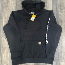 Carhartt Men  s Loose Fit Hoodie Size Medium Brand New With Tags