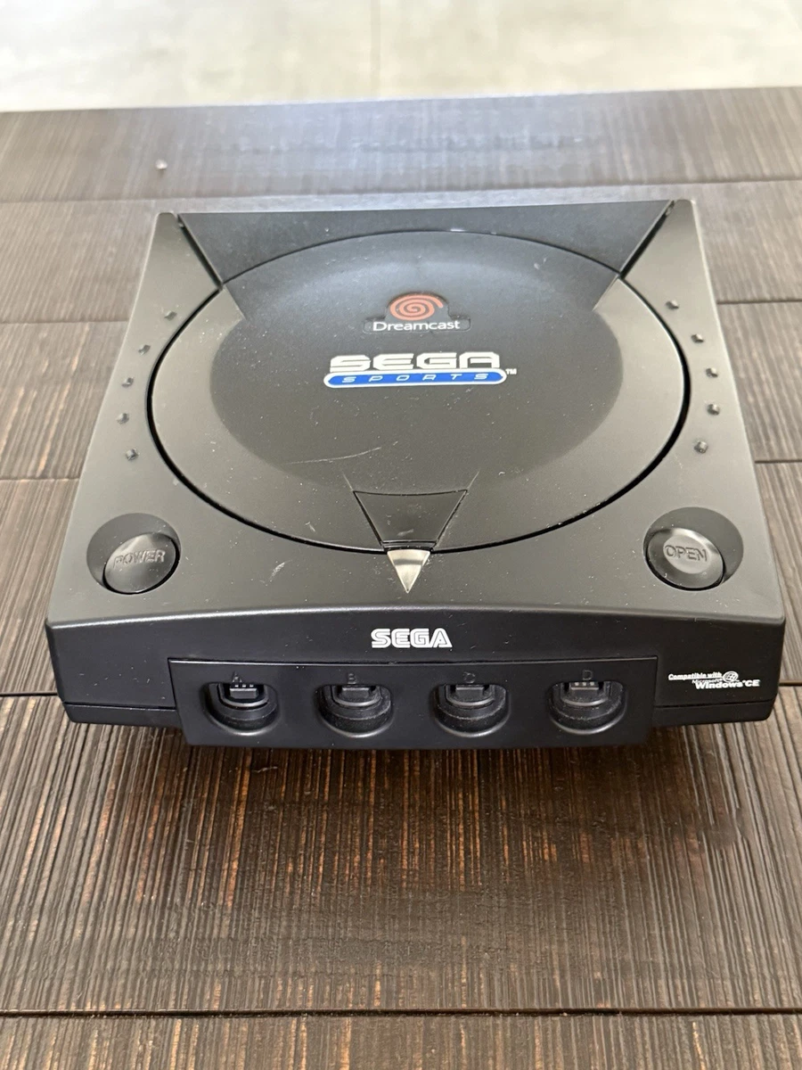 Console Sega Dreamcast Sports Edition Noire - Boîte, Import USA NTSC