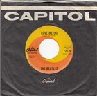 Beatles: Love Me Do -NO DASH! -Capitol Canada 72076 Ringo 1963 MONO 45 McCartney