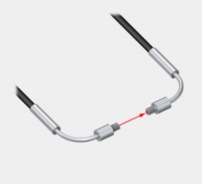Banner PIAT16U 48022 Plastic Fiber, Opposed Mode, Core Dia 0.25mm, Angle, Thread