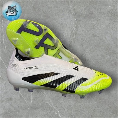 Adidas Predator Elite LL FG White Radiant Soccer Cleats Men's Size 12 JI1075