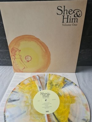 She & Him   Volume One Smash Coloured Vinyl LP Exclusive Limited Edition 1/1000