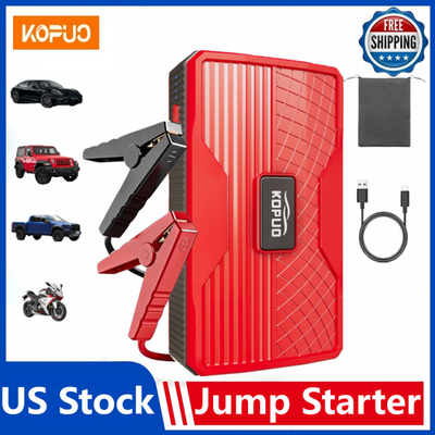 #ad Hot 6000A UltraSafe Jump Starter Jump Box for 6.0L Gas and 5.0L Diesel Engines $35.99