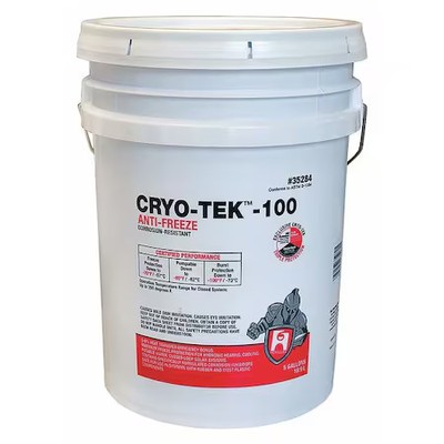 Hercules 35284 Cryo-Tek-100 Anti-Freeze Corrosion Resistant, 5 Gal Pail, Pink,