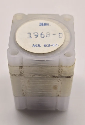 twenty 1968 D KENNEDY HALF DOLLAR 50C (#302)  Denver, uncirculated