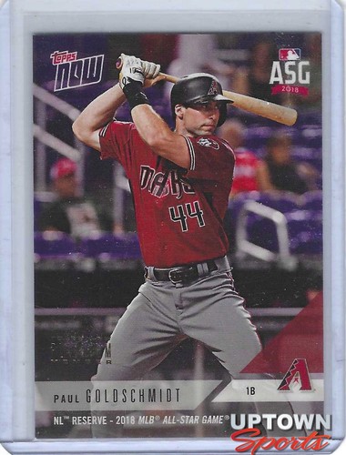 2018 Topps Now AS-20 Paul Goldschmidt