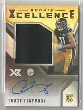 2020 Panini XR ROOKIE XCELLENCE  Chase Claypool  RC Patch Auto 7/99  BILLS!