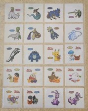 Pok mon Deco Character Sticker Choose one Seal Pokemon Bread sticker from Japan