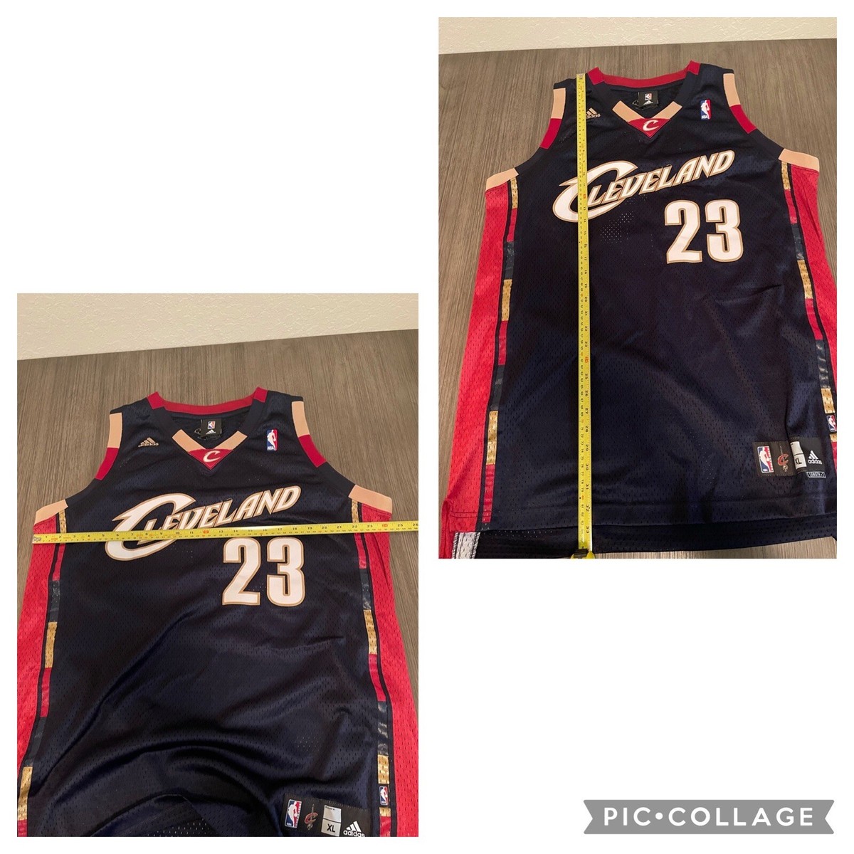 Adidas Men's Cleveland Cavaliers Lebron James #23 Sz XL Multicolor