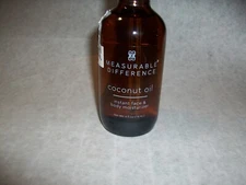 Measurable Difference Coconut Oil Instant Face & Body Moisturizer 4oz-Sealed