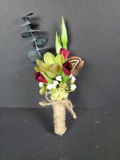 Rustic Custom Handmade Boutonniere