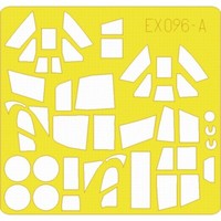 MW22 Eduard EX096 Me 410 1/48 Mask For Revell/Monogram