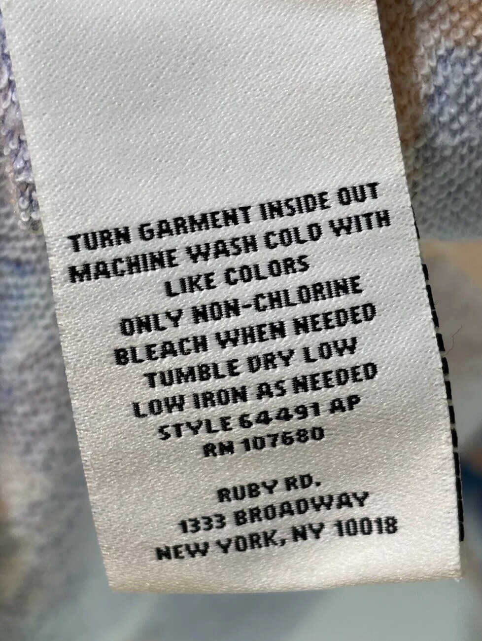 Ruby Rd Large Camo Pullover - image 5