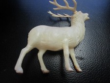 VINTAGE - REINDEER - 3 INCHS LONG - CELLULOID - MADE IN USA