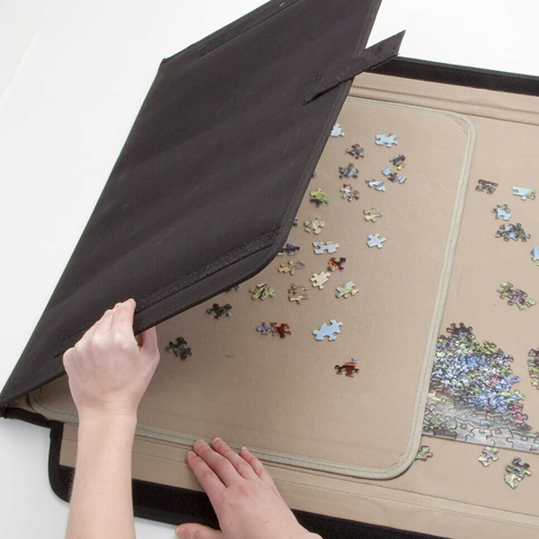 Jigsaw Puzzle Carrier Portable 1000 Pieces Work Surface Holder Carry Case Board eBay