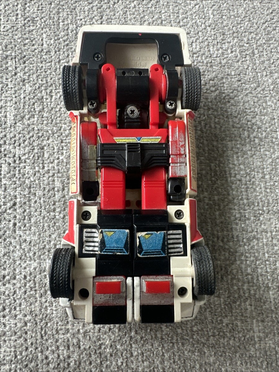 Transformers G1 RED ALERT Takara 1980-82 Fire Chief White