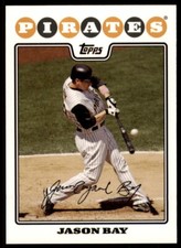 2008 Topps Base Gold Foil #85 Jason Bay Pittsburgh Pirates