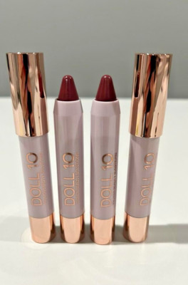 LOT OF 4 PIECES OD DOLL 10 LIP CRAYON I'M KIND 0.08OZ EA 0.32 OZ TTL