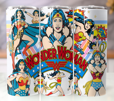 20oz Superhero Inspired Stainless Steel Tumbler | Insulated Travel Cup Fan Gift