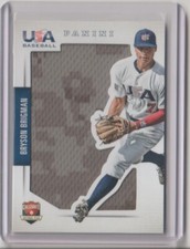 BRYSON BRIGMAN JERSEY #2 2015 USA BASEBALL SN /49
