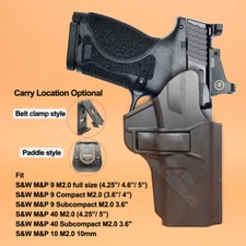 M&P40 M&P9 Holster For Smith & Wesson S&W M&P 9 M&P 10 M&P 40 Compact Full Size