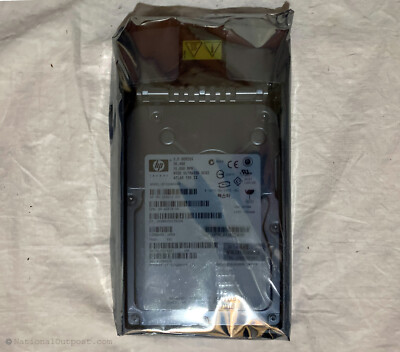 HP 36.4 GB Wide Ultra320 SCSI 15K RPM Hard Drive Atlas II BF0368A4B9 New w/Tray.