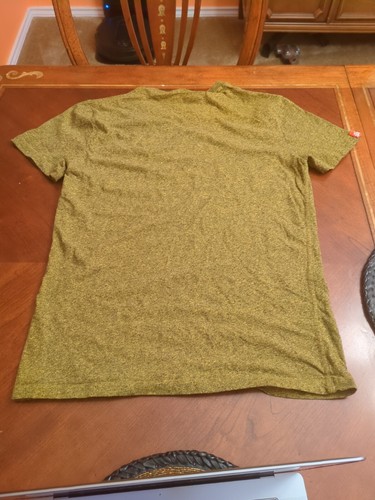 Super Dry Orange Label Yellow /Black Embroidered T-Shirt Size Large - Picture 13 of 17