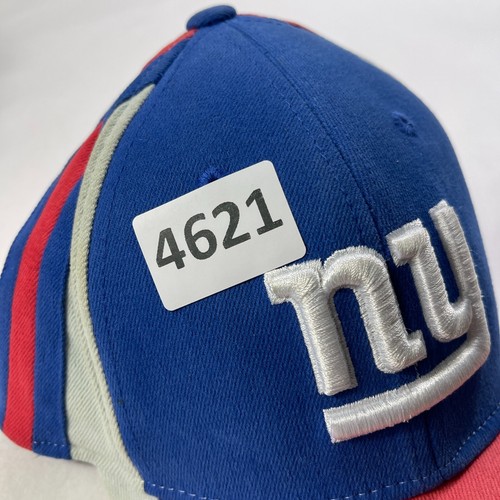 Reebok New York Giants Hat Mens Stretch Fit Baseball Cap OSFA Blue Red NY Logo - Picture 8 of 8