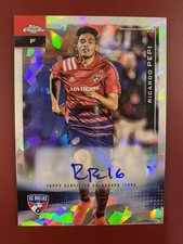 2021 Topps Chrome MLS Soccer Sapphire Ricardo Pepi Auto Rookie RC Dallas USMNT🔥