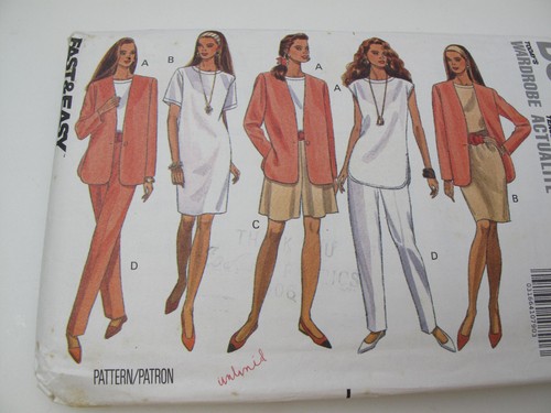 vintage butterick sewing patterns 5509 Jacket Top Dress Size 12-14-16 (U) - Picture 3 of 6