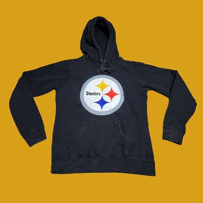 Pittsburgh Steelers Hoodie Small NFL Pro Line Black Long Sleeve